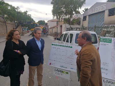 Comienzan las obras de renovacin de la carretera de Caravaca con el objetivo de garantizar la seguridad de conductores y vecinos de una zona con una gran afluencia de vehculos
