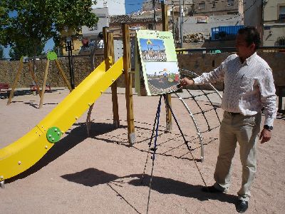 El Ayuntamiento de Lorca avanza en la remodelacin de las 37 zonas de juegos infantiles que sern abordadas este ao