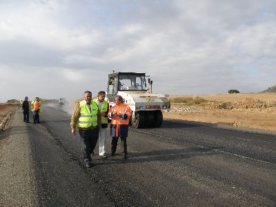 Obras Pblicas invierte 4,5 millones de euros en mejorar la carretera que comunica Lorca y Aledo