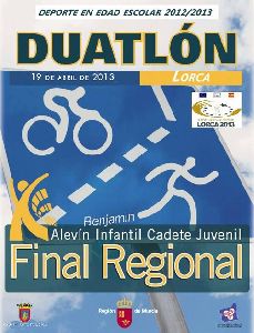 La final regional de Duatln en edad escolar y los play off de voleibol infantil masculino, protagonistas este fin de semana del programa de Lorca Ciudad Europea del Deporte 2013