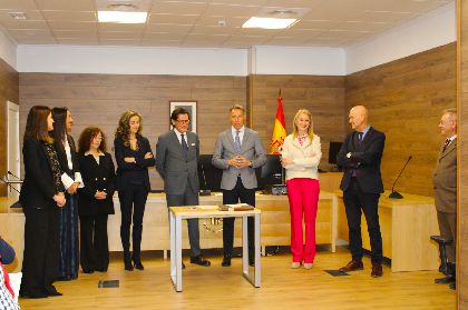 El alcalde de Lorca inaugura la nueva sede provisional del Juzgado de Primera Instancia e Instruccin nmero 8