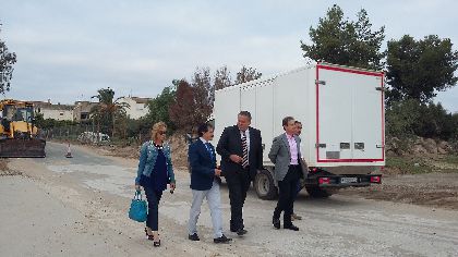 Fomento inicia la rehabilitacin de la carretera que une Pozo Higuera y la Autova Lorca-guilas que beneficiar a 572.000 vehculos al ao