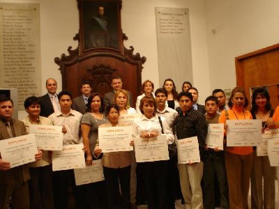 Entregados los diplomas del Programa de Fomento de Autoempleo y Creacin de Empresas, dirigido al colectivo inmigrante
