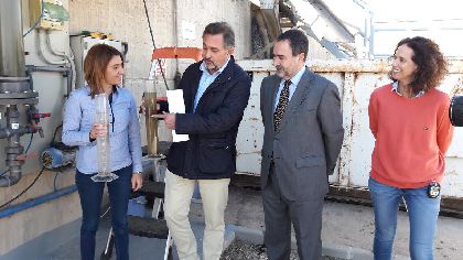 Europa reconoce el innovador y eficiente sistema de depuracin de agua mediante microalgas que se realiza en la planta de Lorca