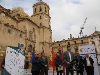 Lorca celebrar su nombramiento como ''Ciudad Europea del Deporte'' para el ao 2013 con una amplia agenda deportiva, cultural y social