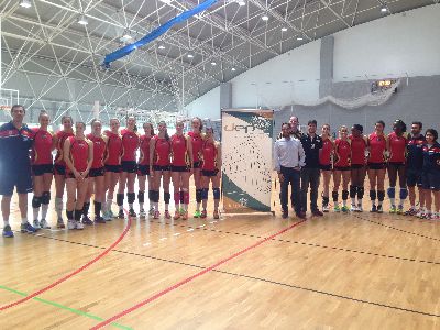 El Complejo Deportivo Felipe VI acoge un nuevo partido amistoso de voleibol entre la seleccin espaola femenina y la seleccin hngara