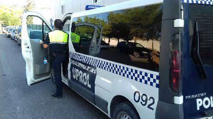 Detenido por un presunto delito contra la salud pblica un varn de 26 aos en un control puesto en marcha por la Polica Local de Lorca