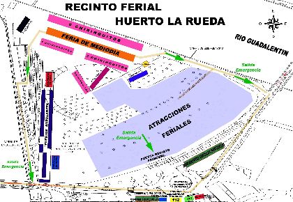 El Plan especial de seguridad y emergencias para la Feria y Fiestas de Lorca coordina a 450 personas para responder a cualquier incidencia