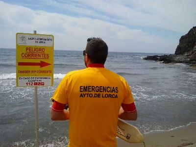 El Servicio Municipal de Emergencias incorpora una nueva sealizacin para advertir a los baistas en caso de que se detecten corrientes de agua