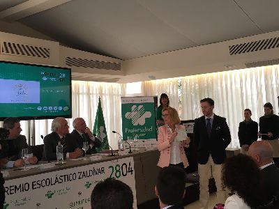 La concejal Eulalia Ibarra recoge el premio nacional de Mupresa por las mejoras que el Ayuntamiento de Lorca ha hecho en prevencin de riesgos laborales