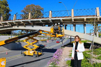 El Puente de la Torta ser repintado, se renovar su iluminacin ornamental y retirarn las viejas canalizaciones que sostiene