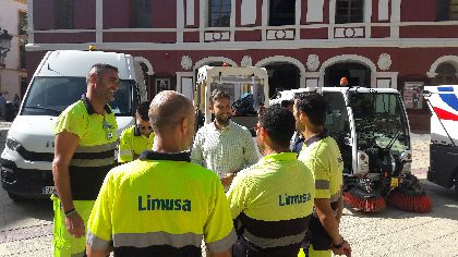 Los avances en el proceso de reorganizacin interna emprendido por parte del Ayuntamiento en el seno de la empresa Limusa permiten a los lorquinos ahorrarse 341.280 
