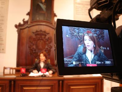 Las candidatas a Reina de los Centros de Mayores de Murcia visitan Lorca
