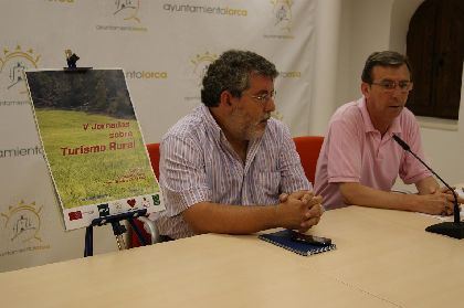 Expertos en turismo rural analizarn en Lorca las posibilidades de desarrollo del sector en el marco de las V Jornadas Regionales