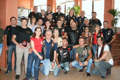 El Ayuntamiento de Lorca agradece la donacin del colectivo de motoristas ngeles Guardianes