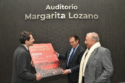 El Auditorio Margarita Lozano de Lorca acoge, el prximo 2 de enero, el tradicional Concierto de Ao Nuevo