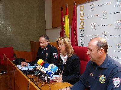 La Concejal Beln Prez anuncia que el dispositivo de Seguridad y Emergencias para la Semana Santa de Lorca aumenta este ao a ms de 550 efectivos