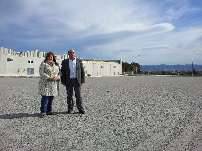 El Polgono Saprelorca recibe 265.000 euros del Gobierno de Espaa para mejorar infraestructuras y habilitar una nueva planta de recogida de residuos