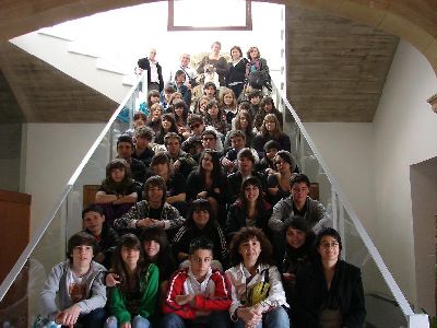 38 alumnos y 5 profesores franceses conocen Lorca gracias a un intercambio educativo del Instituto Prncipe de Asturias