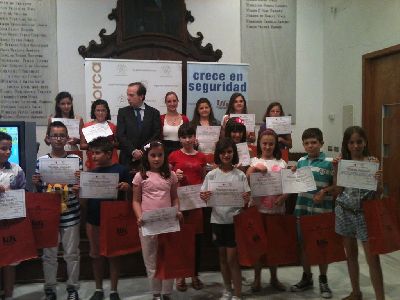 Los alumnos de colegios de Lorca presentan 332 trabajos al concurso ''Crece en Seguridad''