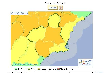 El Ayuntamiento de Lorca informa, a travs de la Direccin General de Emergencias, que el municipio se encuentra en alerta naranja por altas temperaturas