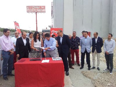 El Alcalde afirma que la labor de los emprendedores lorquinos fortalece el nuevo marco econmico del municipio y contribuye al progreso de nuestros polgonos industriales