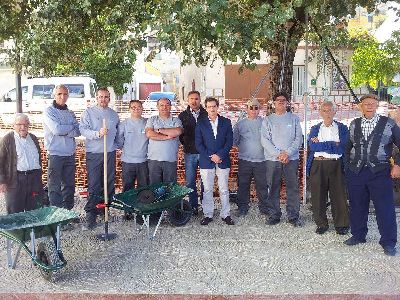 El Ayuntamiento contrata a 6 desempleados lorquinos que desarrollarn un nuevo programa de obras y mejora esttica en las pedanas altas durante los prximos 8 meses