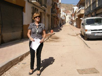 El Ayuntamiento de Lorca remodela durante 2010 ms de medio centenar de calles de los barrios altos con una inversin de 3 millones de euros