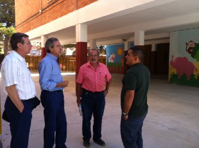 10.000 alumnos de Infantil y Primaria de Lorca empiezan el curso escolar con normalidad, tras las mejoras de verano y con seis colegios bilinges ms