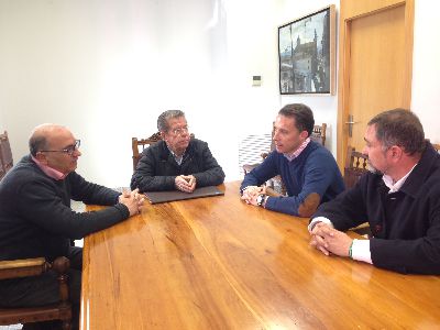 Ayuntamiento y Comunidad de Regantes analizan el avance de los proyectos que se estn ejecutando para la mejora del regado lorquino