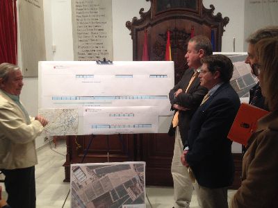 La Consejera de Fomento invertir 2 millones para evitar las inundaciones en las carreteras que atraviesan la Rambla de Viznaga de Lorca