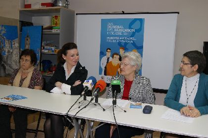 La Asociacin del Parkinson de Lorca organiza unas jornadas de puertas abiertas el 11 de abril, Da Mundial de esta enfermedad, para dar a conocer su nueva sede