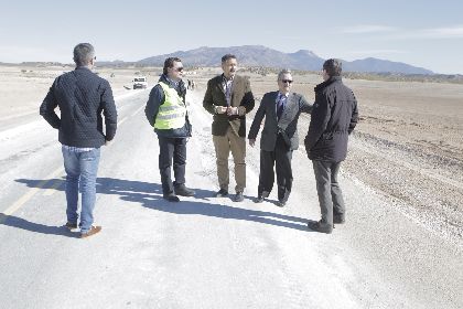 La Comunidad invierte cerca de 745.000 euros en la mejora de la carretera que une Lorca con Zarzadilla de Totana