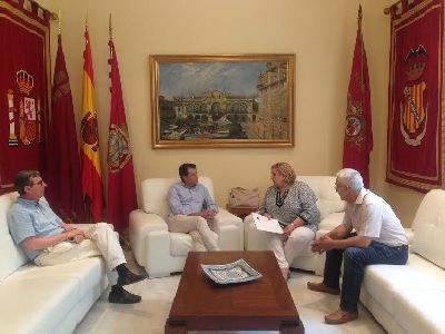 Ayuntamiento y UNED mantienen un encuentro para seguir mejorando el funcionamiento de la extensin en Lorca