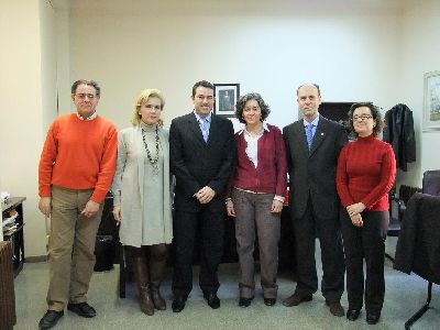 El Director General de Formacin Profesional visita la Escuela Oficial de Idiomas de Lorca y el Conservatorio de Msica para mantener una reunin con sus equipos directivos