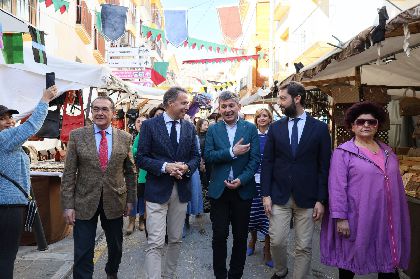 El casco antiguo de Lorca acoger hasta el domingo el Mercado Medieval de las fiestas de San Clemente 