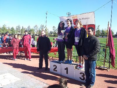 824 alumnos de la Regin participan en Lorca en la Final Regional de Campo a travs de Deporte Escolar