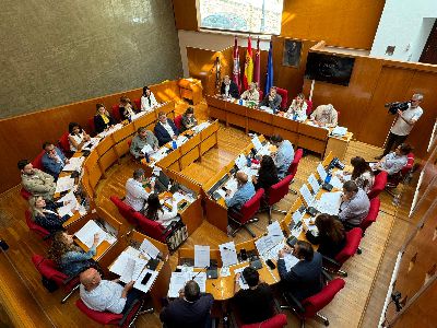 Balance de votaciones del Pleno Ordinario del Ayuntamiento de Lorca correspondiente al mes de mayo
