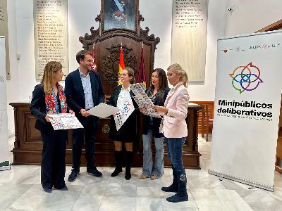 Lorca, sede de la iniciativa de participacin ciudadana ''Minipblicos Deliberativos'', que busca sentar las bases para combatir la despoblacin 