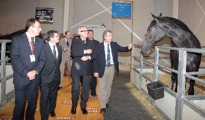 Valcrcel y Jdar destacan el gran prestigio nacional de la Feria Internacional del Caballo de Lorca 'Fericab 2010'