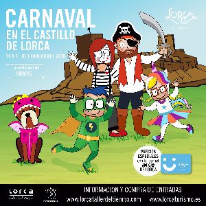 Nios gratis en el Carnaval del Castillo de Lorca