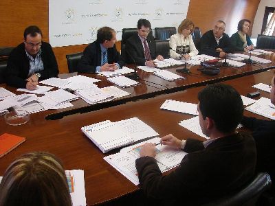 El Alcalde de Lorca da a conocer a la Mesa Local de Empleo las obras que desarrollar el Ayuntamiento por valor de ms de 50 millones de euros