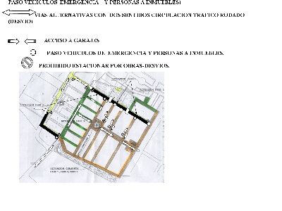 El Ayuntamiento de Lorca avisa del inicio de corte de calles en La Via por las obras de remodelacin y habilita nuevos aparcamientos