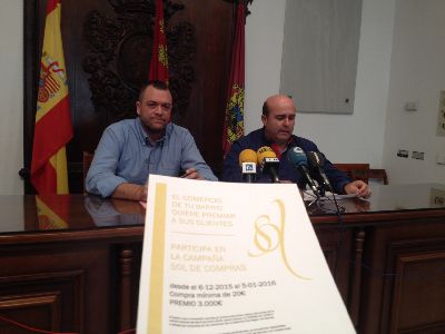 Los clientes de los comercios lorquinos adheridos al distintivo de calidad 'Sol' podrn ganar un premio de 3.000 euros 