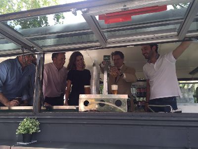 Fiesta gastronmica en la Alameda de la Constitucin gracias al I Gastro Truck Lorca
