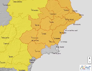 La Agencia Estatal de Meteorologa activa en Lorca el nivel naranja por altas temperaturas