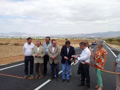 Francisco Jdar: ''la mejora de la red de carreteras lorquinas que realiza la CARM est consiguiendo que Lorca sea un municipio ms cohesionado, seguro y mejor comunicado''