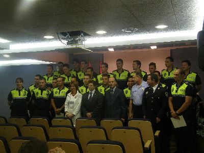 22 nuevos agentes de la Polica Local de Lorca toman posesin de su cargo