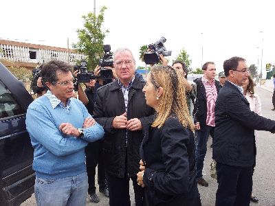 La Ministra de Fomento anuncia en Lorca ayudas para los municipios afectados por las inundaciones