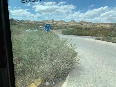 El Ayuntamiento de Lorca inicia una campaa de desbroce de caminos y carreteras de todo el trmino municipal
